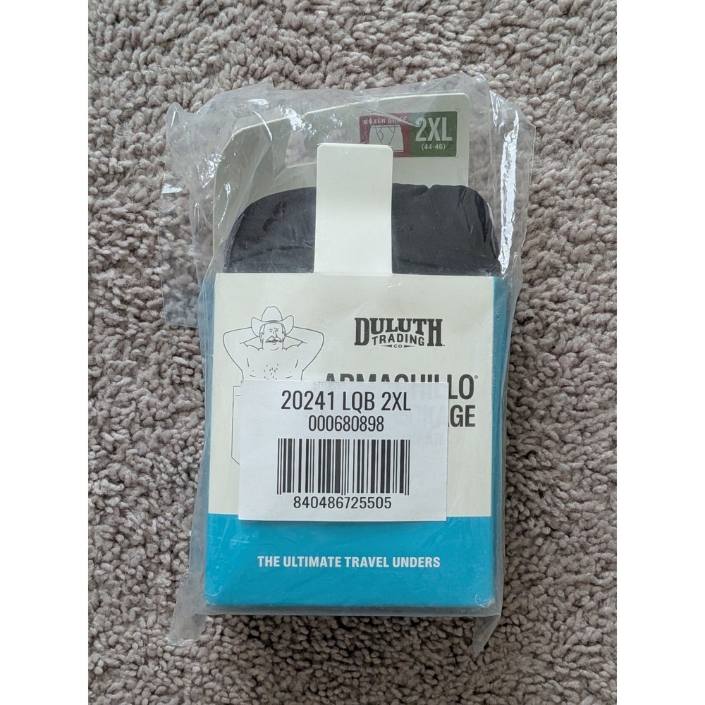 Duluth Armachillo Care Package Boxer Briefs 20241 LGB Mens 2XL NWT Camping